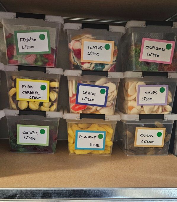 Mélange bonbon lisse halal 500g