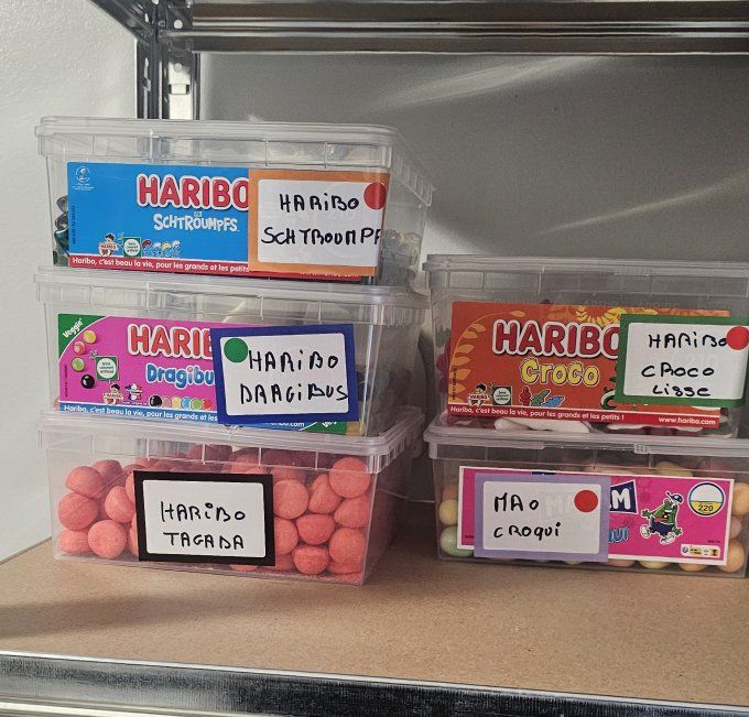 Mélange haribo lisse 500g 