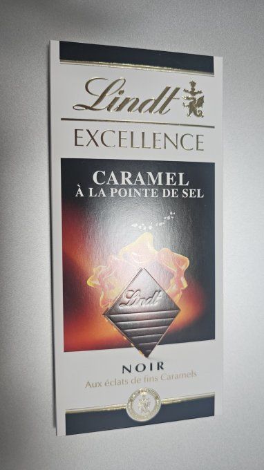 Caramel a la pointe de sel noir lindt