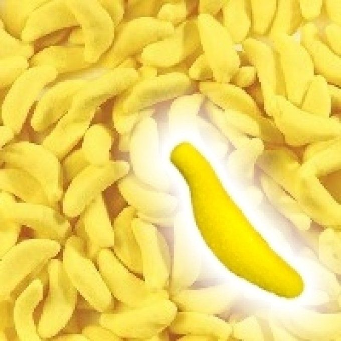 banane sucré vendu par 100 g