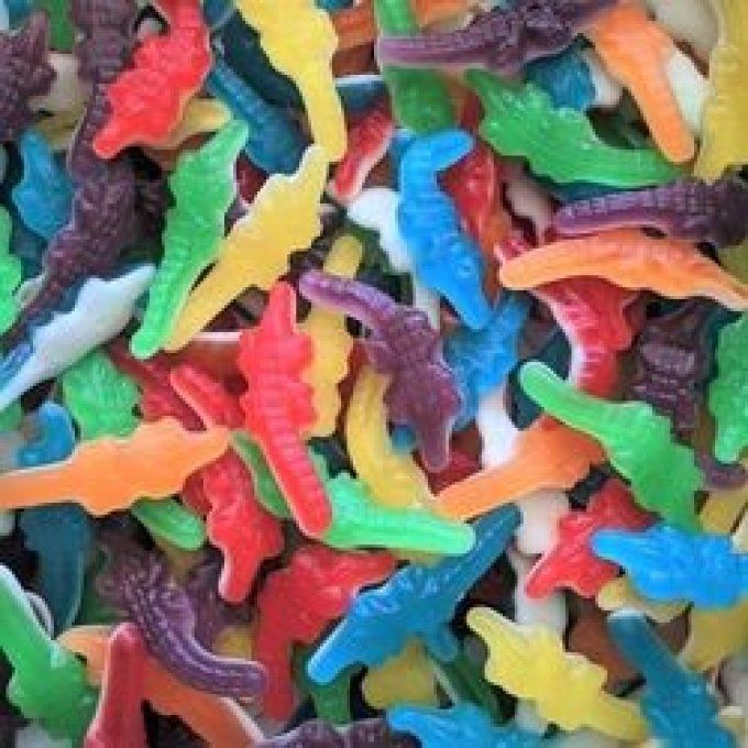 crocodiles lisse vendu par 100g