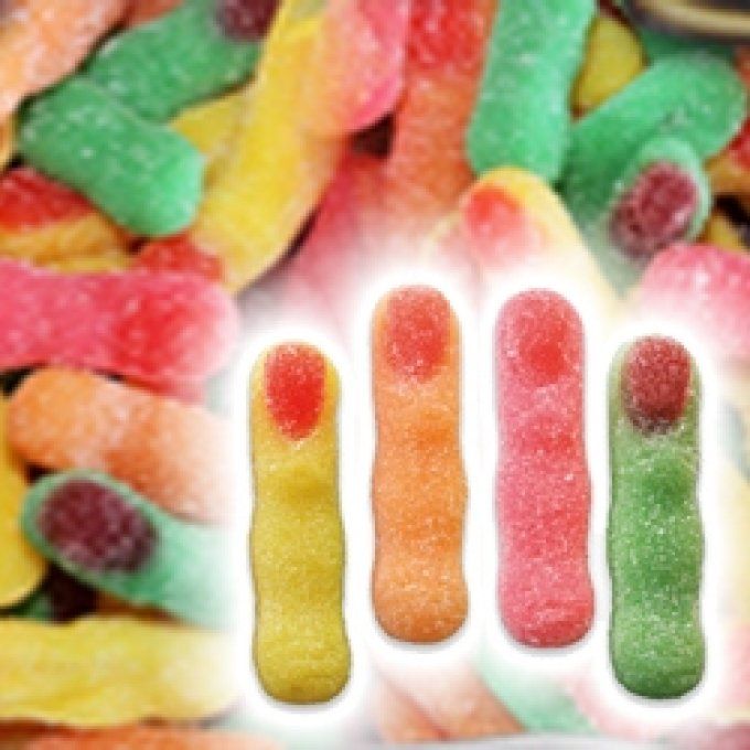 doigts sucré HALAL par 100g