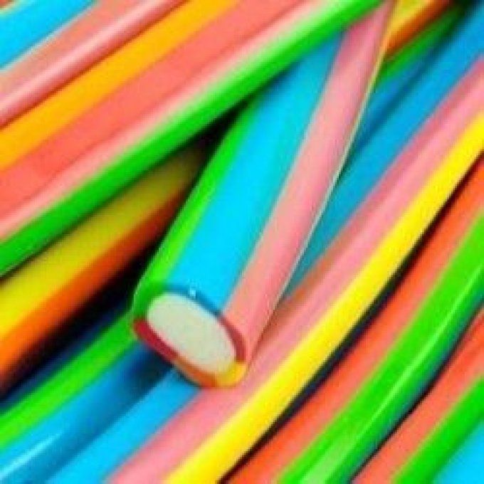 jumbo lisse multicolores 23 cm environ vendu a l'unité