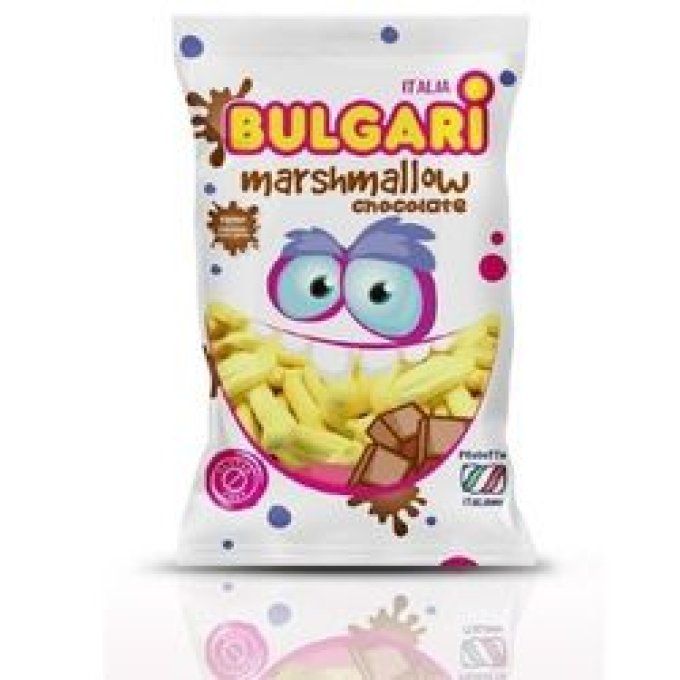 marshamallow banane et fourée au chocolat !