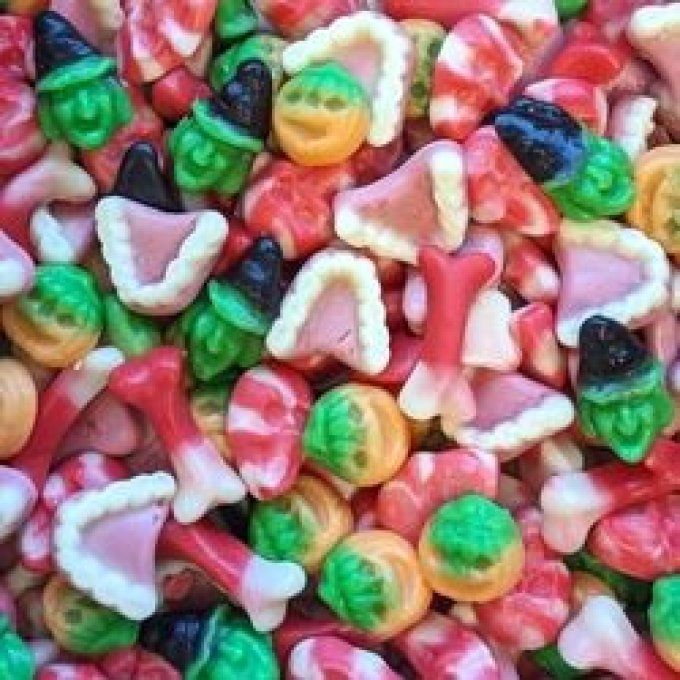 mix halloween lisse HALAL par 100 g