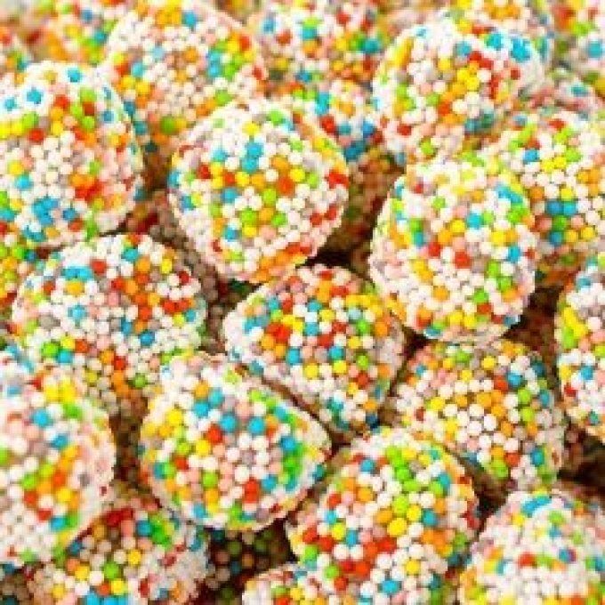 mure perlées multicolore par (100g)