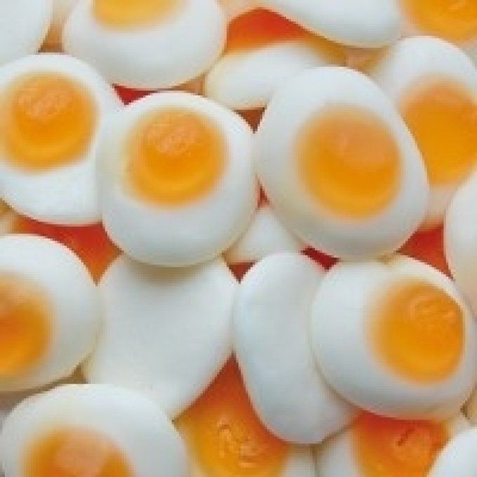 oeufs au plat vendu par 100g