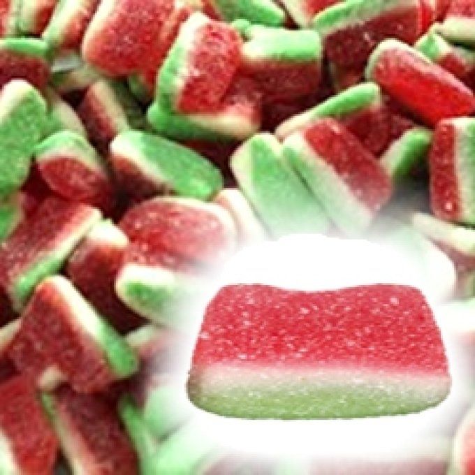 tranche de pastèque vendu par 100g